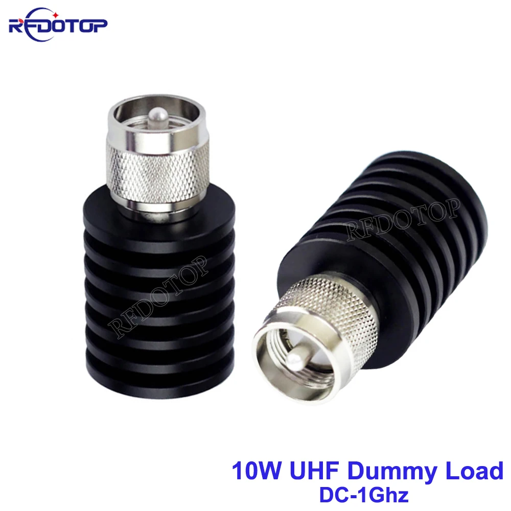 1Pcs 10W DC-1GHz UHF PL259 Male Plug Connector UHF RF Coaxial Termination Dummy Load 10W 50ohm Nickel Plated RF Accessories
1Pcs 10W DC-1GHz UHF PL259 Male Plug Connector UHF RF Coaxial Termination Dummy Load 10W 50ohm Nickel Plated RF Accessories