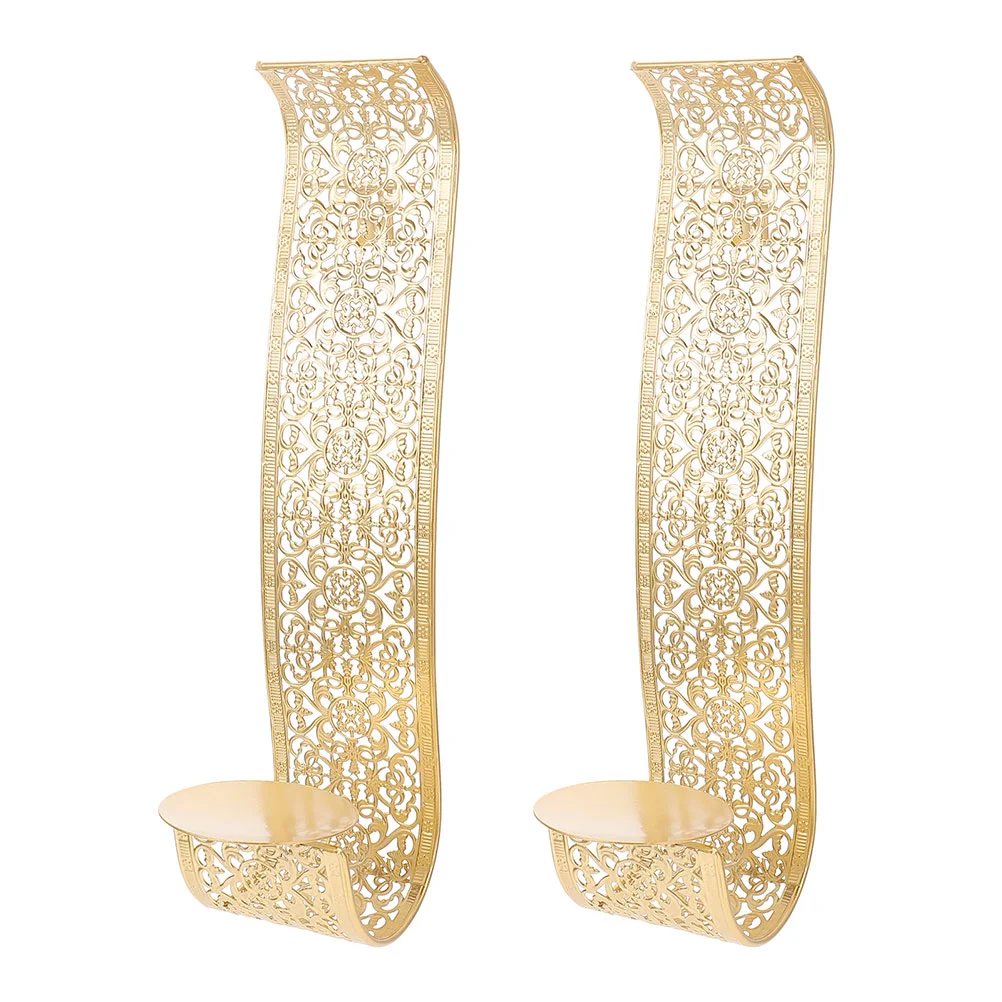 2 Pcs Wall Mounted Holder Sconces Decor Stand Candleholder Candlesticks Pillar Vintage
2 Pcs Wall Mounted Holder Sconces Decor Stand Candleholder Candlesticks Pillar Vintage