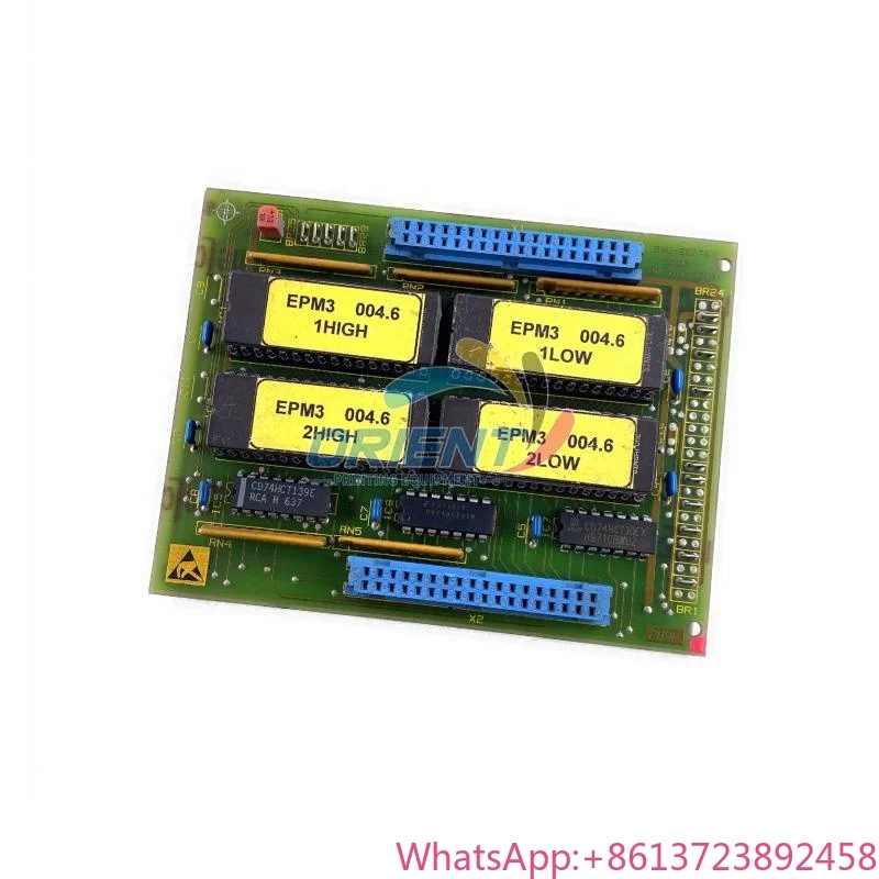 Original 91.144.5121 EPM3 Circuit Board EPM3 Electric Board for Heidelberg Electronic Card Printing Machine Spare Parts
Original 91.144.5121 EPM3 Circuit Board EPM3 Electric Board for Heidelberg Electronic Card Printing Machine Spare Parts