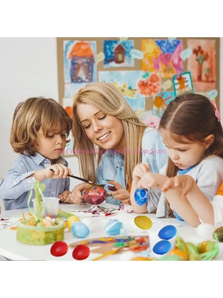 85AE 12 шт. DIY игрушка для рисования яиц для праздничных украшений пасхальное украшение
85AE 12 шт. DIY игрушка для рисования яиц для праздничных украшений пасхальное украшение