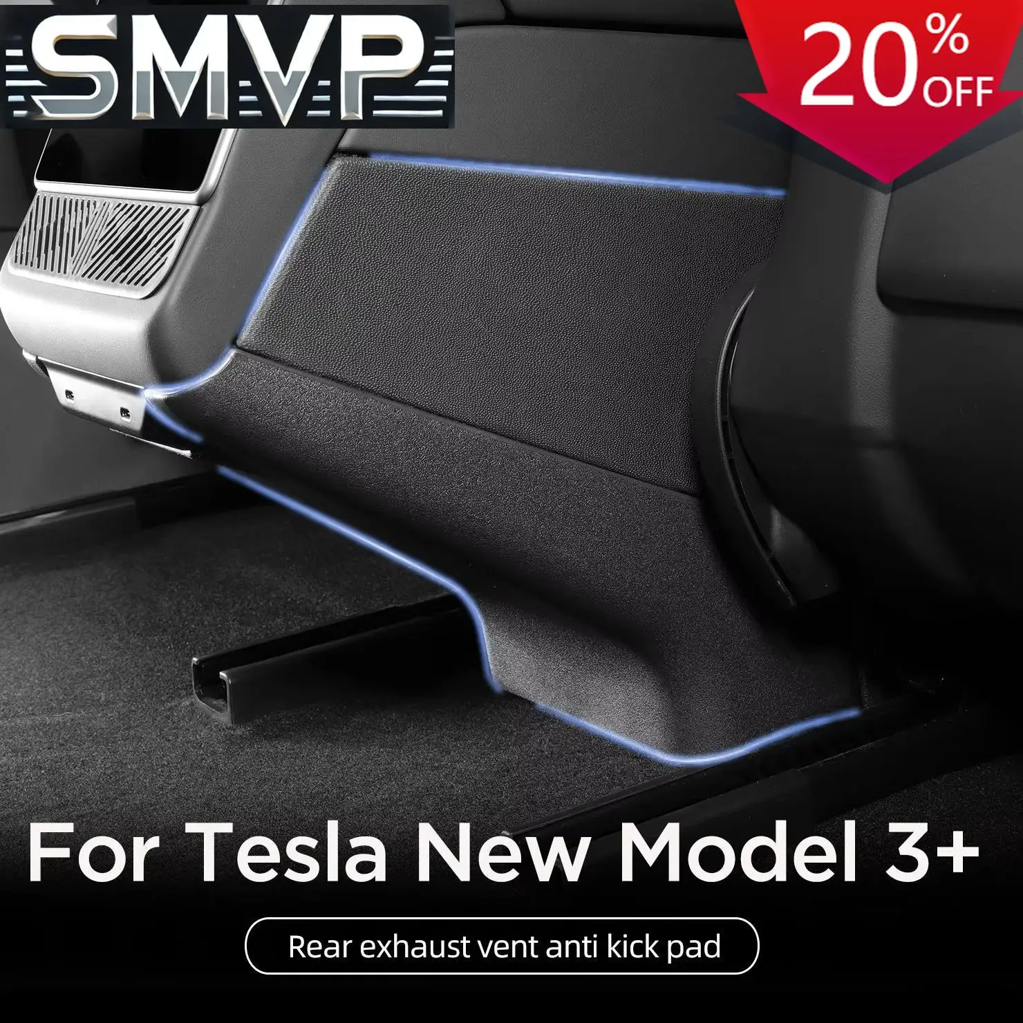 Fit For Tesla Model 3 Highland 2024 Air Outlet Anti Kick Pad Both Side Protection Patch Anti-dirty Cover Car Accessories
Fit For Tesla Model 3 Highland 2024 Air Outlet Anti Kick Pad Both Side Protection Patch Anti-dirty Cover Car Accessories