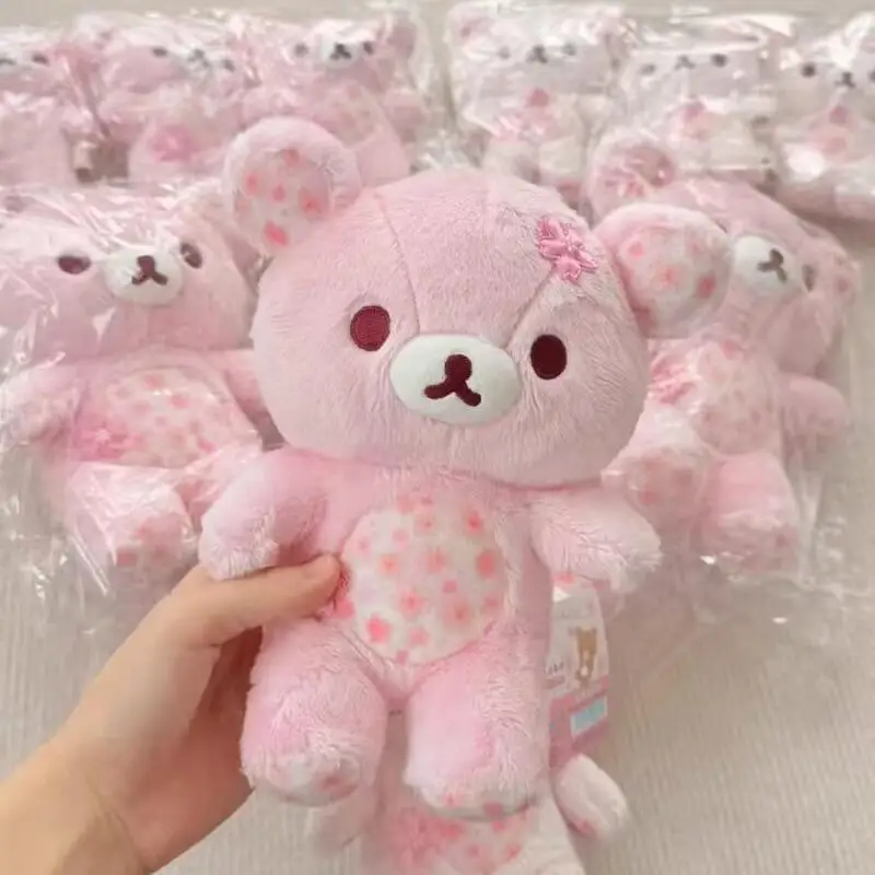 Rilakkuma Sakura Floral Bear Plush Toy Soft Stuffed Cuddly Sleeping Hug Pillow Home Decoration Birthday Gift For Adult Women
Rilakkuma Sakura Floral Bear Plush Toy Soft Stuffed Cuddly Sleeping Hug Pillow Home Decoration Birthday Gift For Adult Women