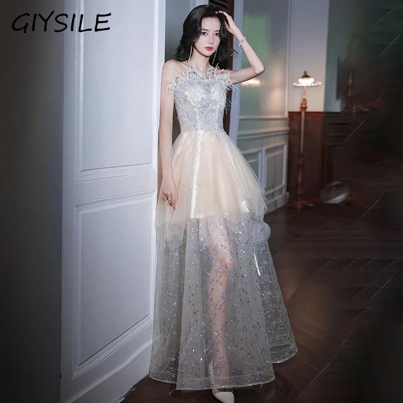 Strapless Evening Dresses Sexy Perspective Feather Decoration Party Gown Luxurious Formal Dress Party Dresses Women Evening
Strapless Evening Dresses Sexy Perspective Feather Decoration Party Gown Luxurious Formal Dress Party Dresses Women Evening