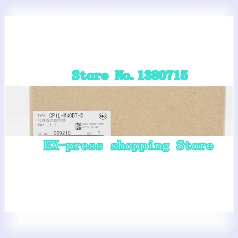 CP1L-M40DT-D PLC New
CP1L-M40DT-D PLC New