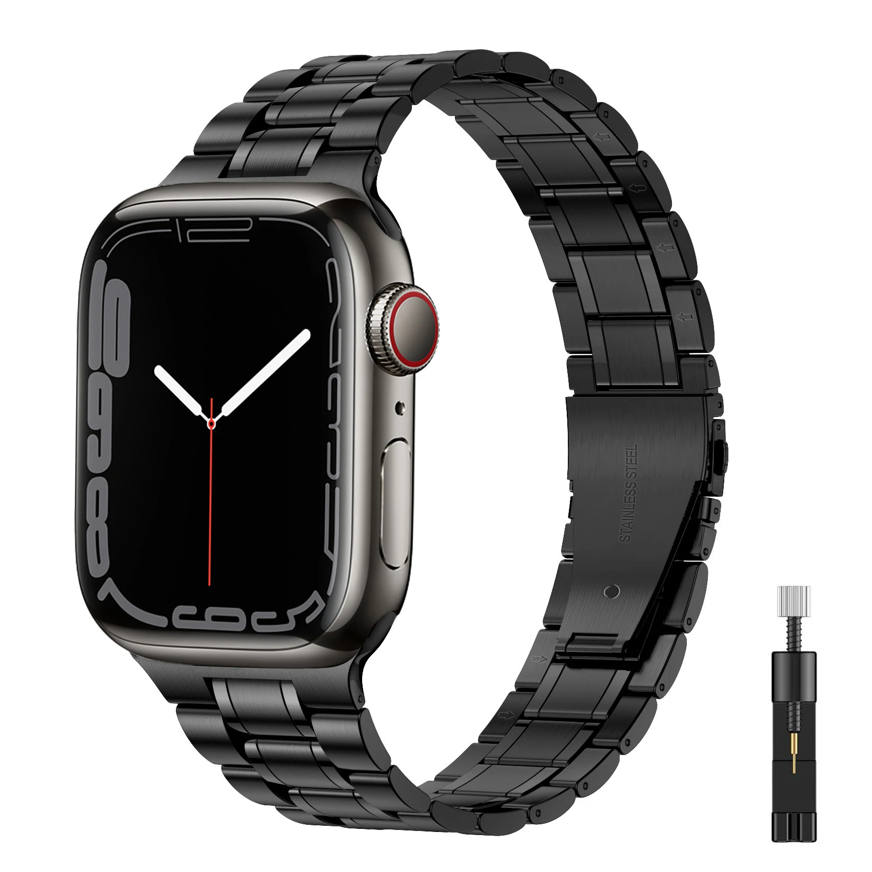 Ремешок из нержавеющей стали для Apple Watch, металлический браслет для iWatch Series 7 45 мм 45 мм 44 мм 41 мм 40 мм 42 мм 38 мм 3 4 5 6 SE 44 мм
Ремешок из нержавеющей стали для Apple Watch, металлический браслет для iWatch Series 7 45 мм 45 мм 44 мм 41 мм 40 мм 42 мм 38 мм 3 4 5 6 SE 44 мм