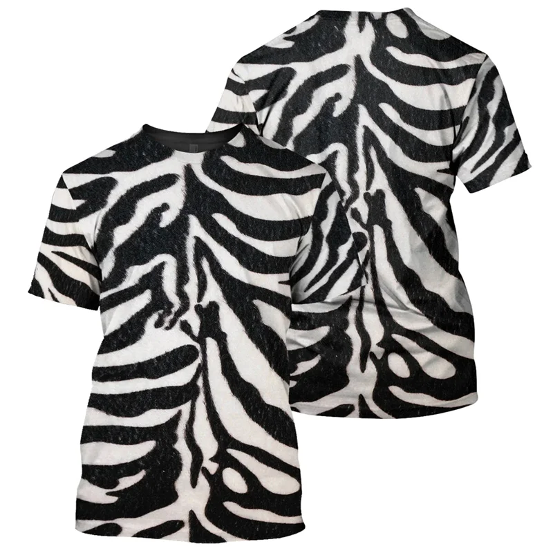 Tiger Leopard Zebra T-shirt For Men Cool Animal Skin Pattern Short Sleeves Summer Street Crew Neck T Shirt Loose Casual Tees
Tiger Leopard Zebra T-shirt For Men Cool Animal Skin Pattern Short Sleeves Summer Street Crew Neck T Shirt Loose Casual Tees