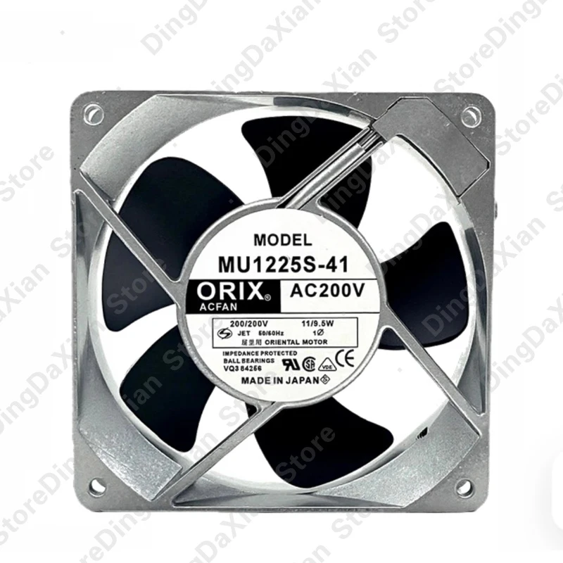 L FOR 10 Pieces ORIX MU1225S-41 AC200V 11/9.5W 120*120*25MM Cooling Fan 1pcs
L FOR 10 Pieces ORIX MU1225S-41 AC200V 11/9.5W 120*120*25MM Cooling Fan 1pcs