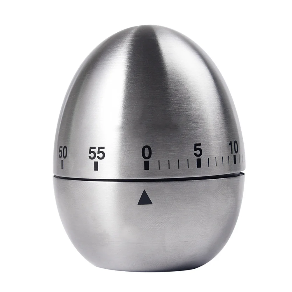 Egg Timer Stainless Steel Mechanical Rotating Kitchen Timer For Baking Cooking Eggs Pancakes Cookies Cakes Silver
Egg Timer Stainless Steel Mechanical Rotating Kitchen Timer For Baking Cooking Eggs Pancakes Cookies Cakes Silver