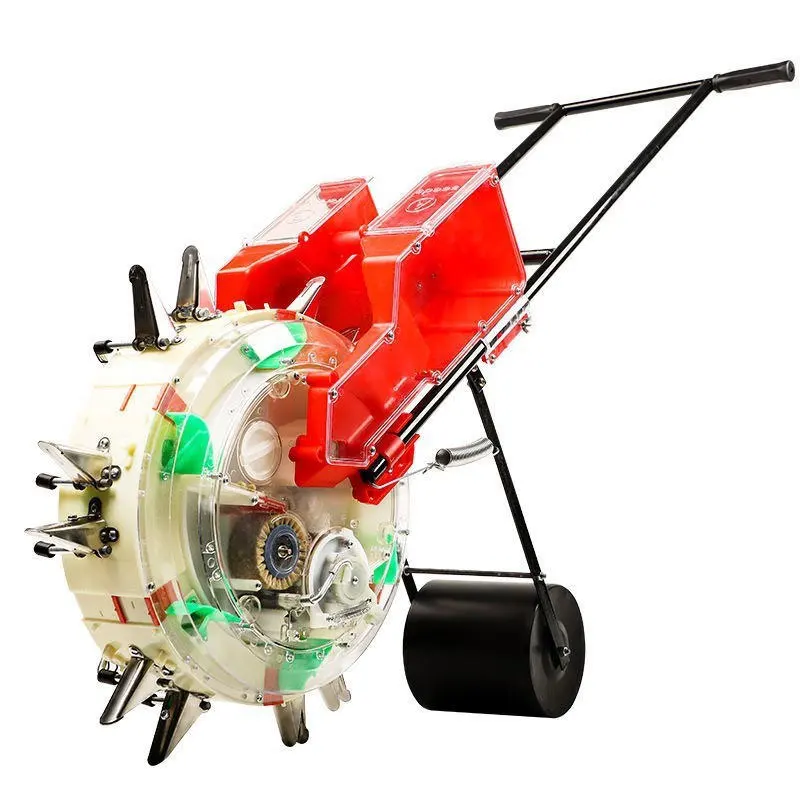 Small Agricultural Seeder Corn Planter Hand Push Seed Planter with Fertilizer Application
Small Agricultural Seeder Corn Planter Hand Push Seed Planter with Fertilizer Application