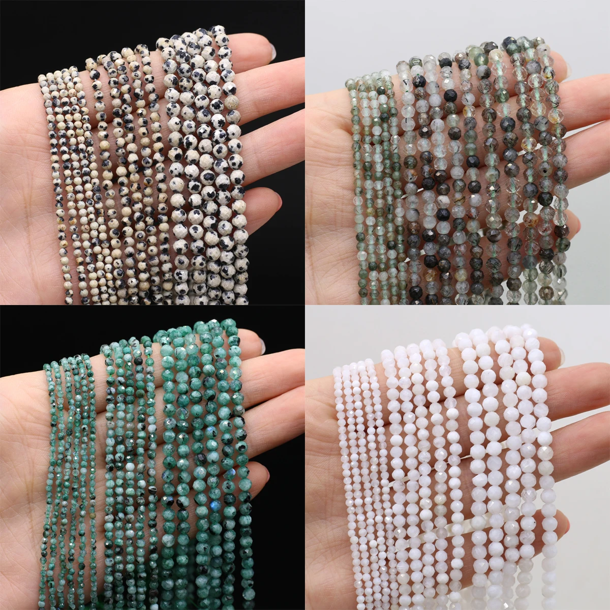Natural Gem Multicolor Agate Crystal Apatite Faceted Loose Beads For Jewelry Making DIY Necklace Bracelet Accessories 2 3 4 MM
Natural Gem Multicolor Agate Crystal Apatite Faceted Loose Beads For Jewelry Making DIY Necklace Bracelet Accessories 2 3 4 MM