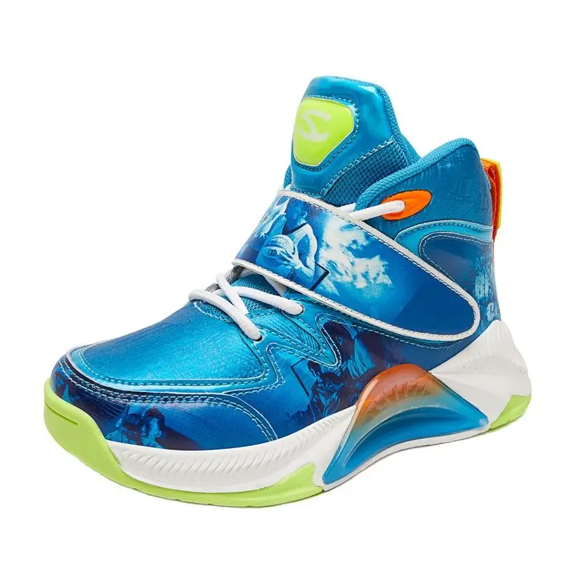 Fashion Breathable High Children Basketball Shoes Boys Kids Sneakers Sports Casual Size 31-39
Fashion Breathable High Children Basketball Shoes Boys Kids Sneakers Sports Casual Size 31-39