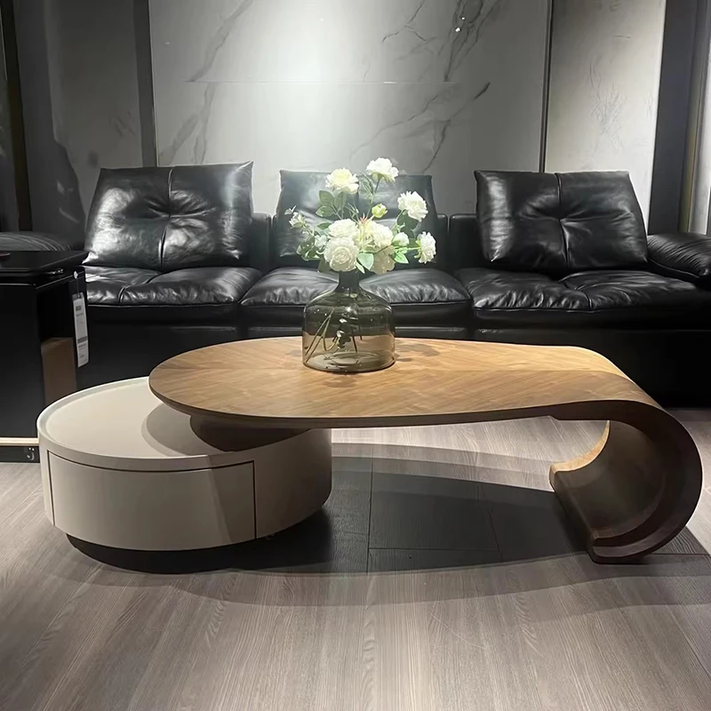 Luxury Storage Coffee Table Aesthetic Standing Unique Designer Coffee Table Modern Living Room Meubles Lounge Suite Furniture
Luxury Storage Coffee Table Aesthetic Standing Unique Designer Coffee Table Modern Living Room Meubles Lounge Suite Furniture