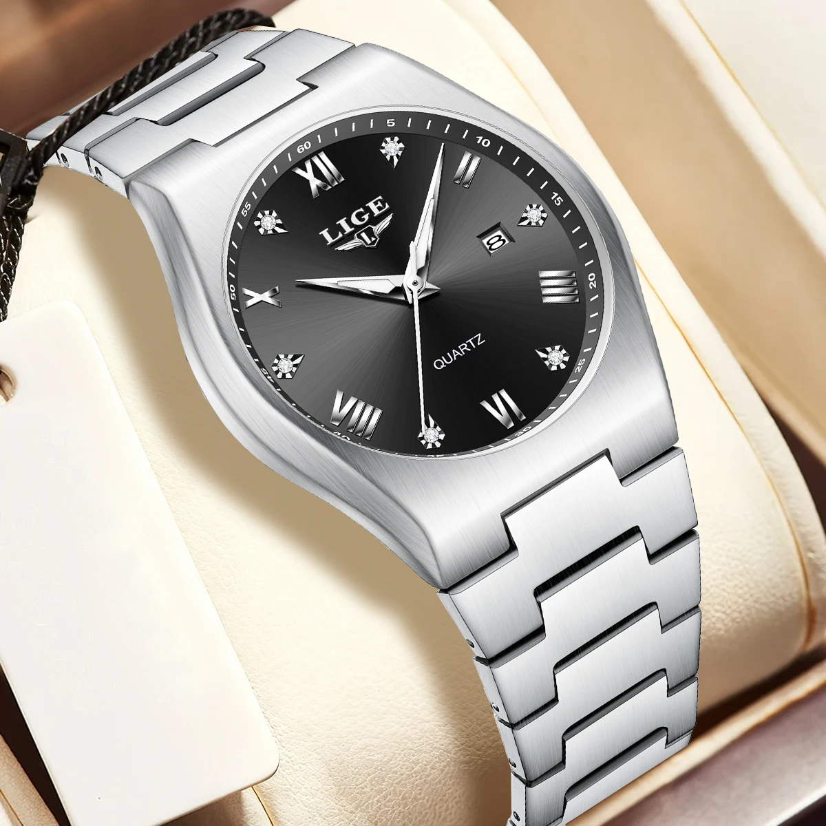 LIGE New Luxury Quartz Man Wristwatch Sport Men Watches Waterproof Luminous Date Week Stainless Steel Men's Watch Male Reloj+box
LIGE New Luxury Quartz Man Wristwatch Sport Men Watches Waterproof Luminous Date Week Stainless Steel Men's Watch Male Reloj+box