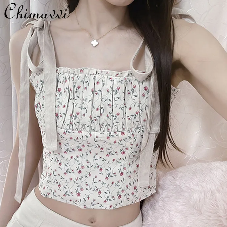 Japanese Sweet Sexy Floral Patchwork Cropped Tank Top Mini Skirt Two-piece Set 2026 Summer New Elegant Y2k Womens Outfits
Japanese Sweet Sexy Floral Patchwork Cropped Tank Top Mini Skirt Two-piece Set 2026 Summer New Elegant Y2k Womens Outfits