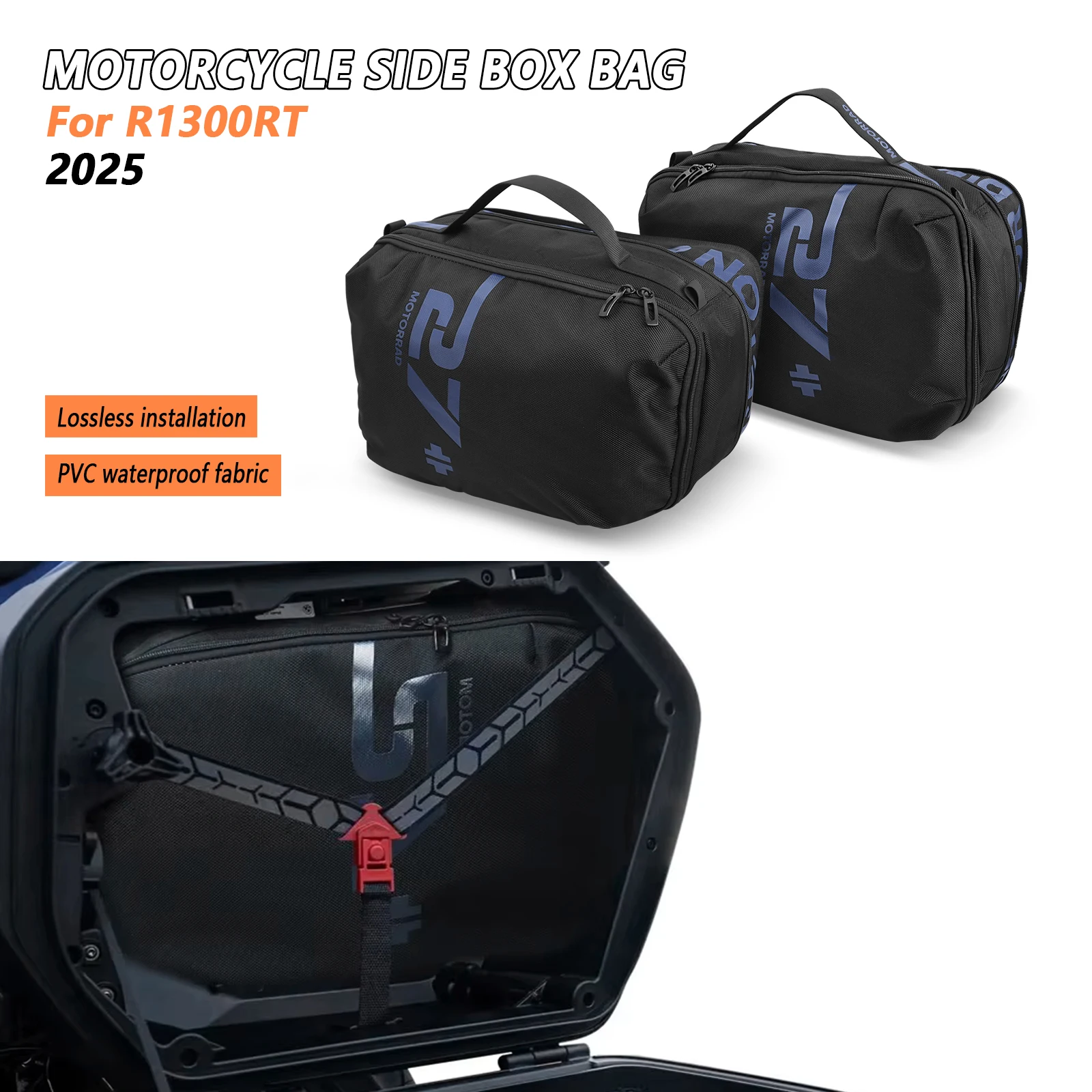 ДЛЯ BMW R1300RT R1300 RT 2025-Мотоциклетная тройная сумка большой емкости с двусторонней внутренней подкладкой, дорожная сумка для хранения
ДЛЯ BMW R1300RT R1300 RT 2025-Мотоциклетная тройная сумка большой емкости с двусторонней внутренней подкладкой, дорожная сумка для хранения