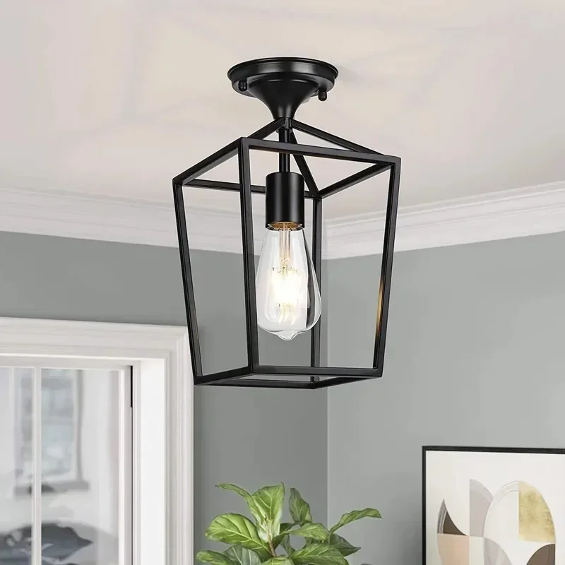 Nordic Iron Ceiling Lamp American Retro Industrial Style Living Room Lamps Bedroom Balcony Corridor Single Head Ceiling Light
Nordic Iron Ceiling Lamp American Retro Industrial Style Living Room Lamps Bedroom Balcony Corridor Single Head Ceiling Light