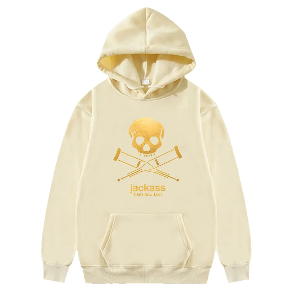 New Jackass Best and Last Fashion Logo Hoodies Women Men Long Sleeve Casual Streetwear High Street Unisex Casual Loose Pullovers
New Jackass Best and Last Fashion Logo Hoodies Women Men Long Sleeve Casual Streetwear High Street Unisex Casual Loose Pullovers