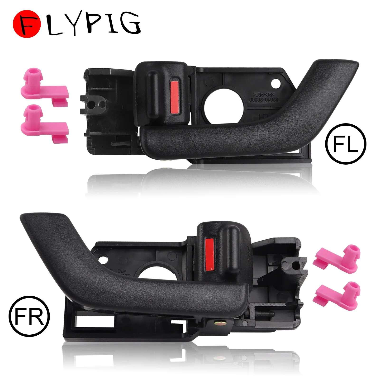 1 Pair Left Right Inside Interior Door Handle for Hyundai Tiburon 2003-2008 TIBURON TUSCANI COUPE 82610-2C000
1 Pair Left Right Inside Interior Door Handle for Hyundai Tiburon 2003-2008 TIBURON TUSCANI COUPE 82610-2C000