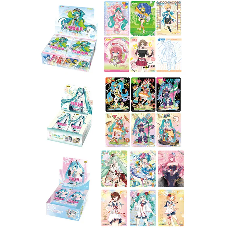Набор карточек-талисманов Kayou Hatsune Miku V1 V2 V3: Оригинальные сувениры, трендовые коллекционные карточки-сюрпризы в закрытой коробке, игрушки-подарки для коллекции
Набор карточек-талисманов Kayou Hatsune Miku V1 V2 V3: Оригинальные сувениры, трендовые коллекционные карточки-сюрпризы в закрытой коробке, игрушки-подарки для коллекции