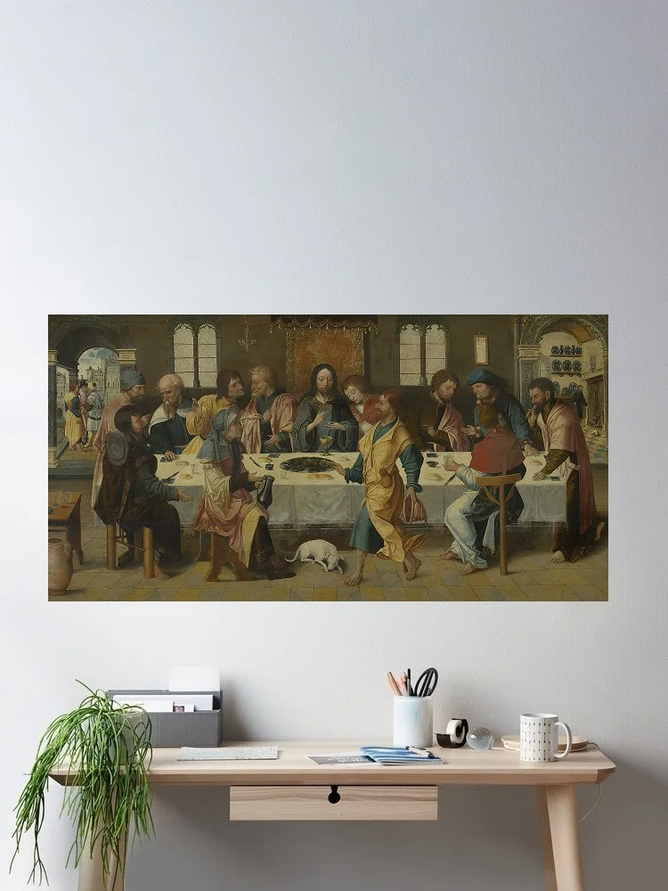 The Last Supper, Print Art Canvas Poster, For Living Room Decor, Home Wall Picture
The Last Supper, Print Art Canvas Poster, For Living Room Decor, Home Wall Picture