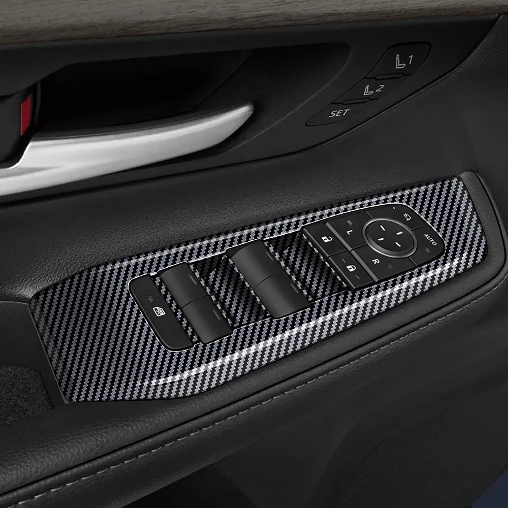 ЛГД! Подходит для Toyota Grand Highlander 2024 2025 ABS из углеродного волокна, внутренняя дверь, окно, переключатель, накладка, 4 шт.
ЛГД! Подходит для Toyota Grand Highlander 2024 2025 ABS из углеродного волокна, внутренняя дверь, окно, переключатель, накладка, 4 шт.