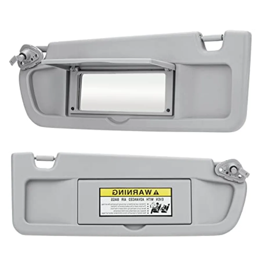 Grey Left and Right Car Sun Visor Replacement for Honda Civic 2006 2007 2008 2009 2010 2011 EX LX Sedan SI Coupe Replaces # 83
Grey Left and Right Car Sun Visor Replacement for Honda Civic 2006 2007 2008 2009 2010 2011 EX LX Sedan SI Coupe Replaces # 83