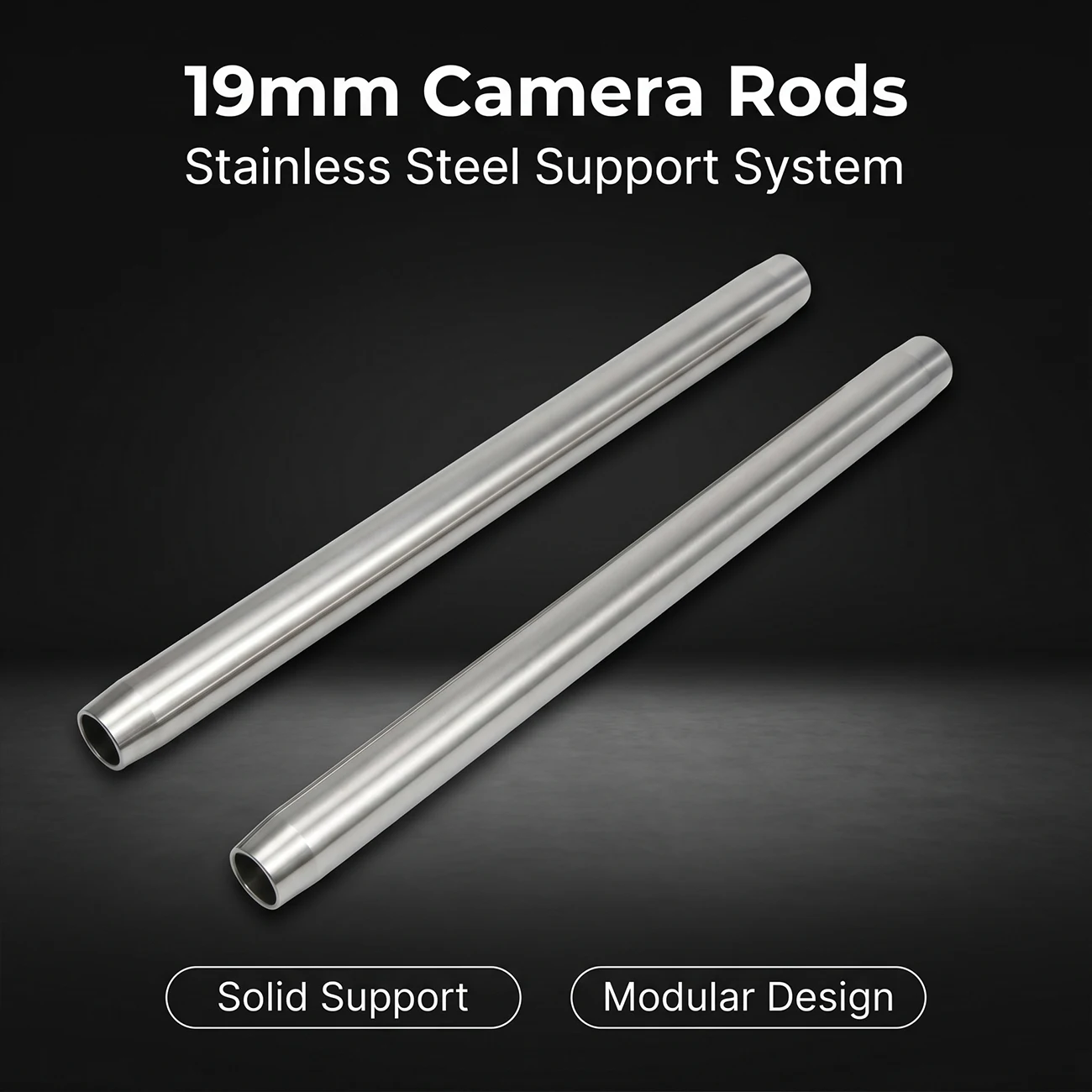 19mm Stainless Steel Camera Support Rods Standard Rail Tube for DSLR Follow Focus Matte Box Camera Cage Photography Rig Parts
19mm Stainless Steel Camera Support Rods Standard Rail Tube for DSLR Follow Focus Matte Box Camera Cage Photography Rig Parts