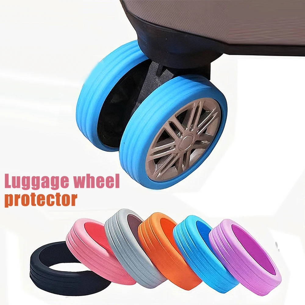 Luggage Wheel Protective Covers Suitcase Caster Cover Silent Anti Wear Wheel Protector for Trolley Bag Renewal
Luggage Wheel Protective Covers Suitcase Caster Cover Silent Anti Wear Wheel Protector for Trolley Bag Renewal
