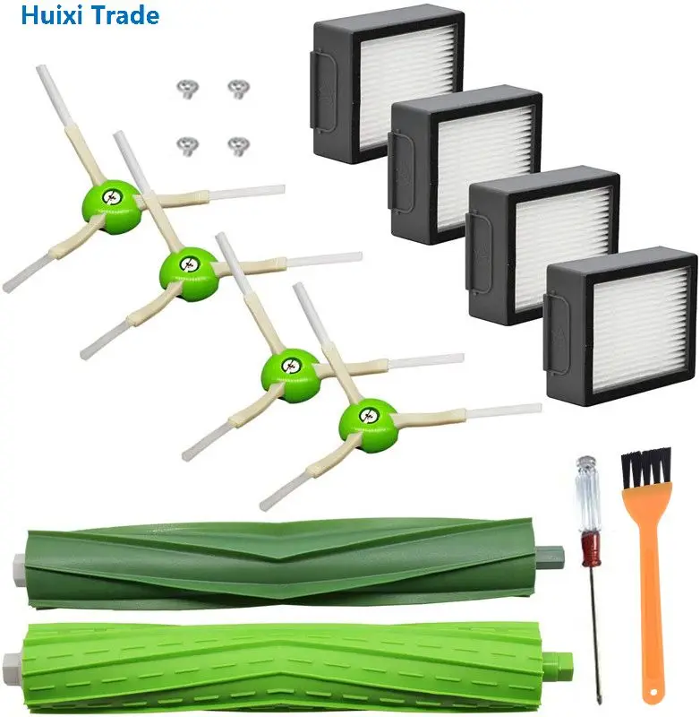 Hepa Filter Side Brush for iRobot Roomba i7 i7 i6 i8 i3 Plus E5 E7 E&I Series Main Brush Vacuum Cleaner Replacement Accessor
Hepa Filter Side Brush for iRobot Roomba i7 i7 i6 i8 i3 Plus E5 E7 E&I Series Main Brush Vacuum Cleaner Replacement Accessor