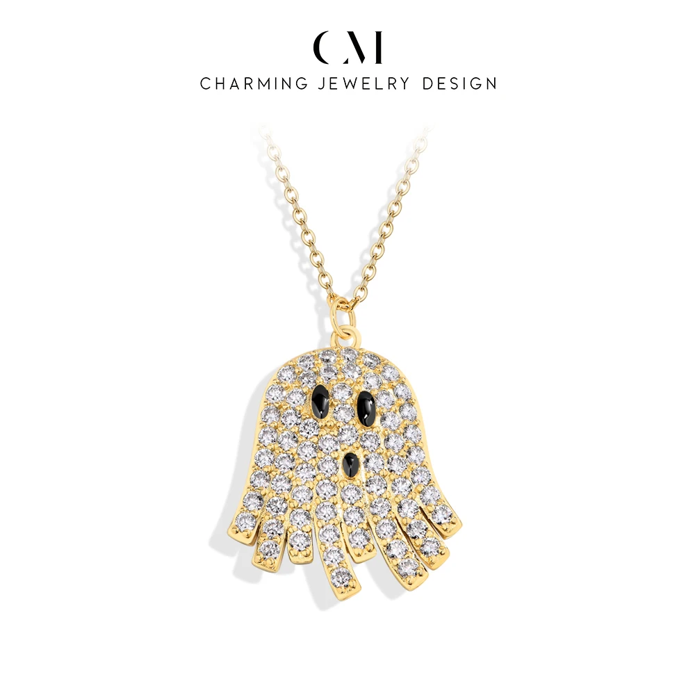 CHARMING Trendy Ghost Black Moissanite Necklace S925 for Women Engagement Wedding birthday gifts party Daily Jewelry Anniversary
CHARMING Trendy Ghost Black Moissanite Necklace S925 for Women Engagement Wedding birthday gifts party Daily Jewelry Anniversary