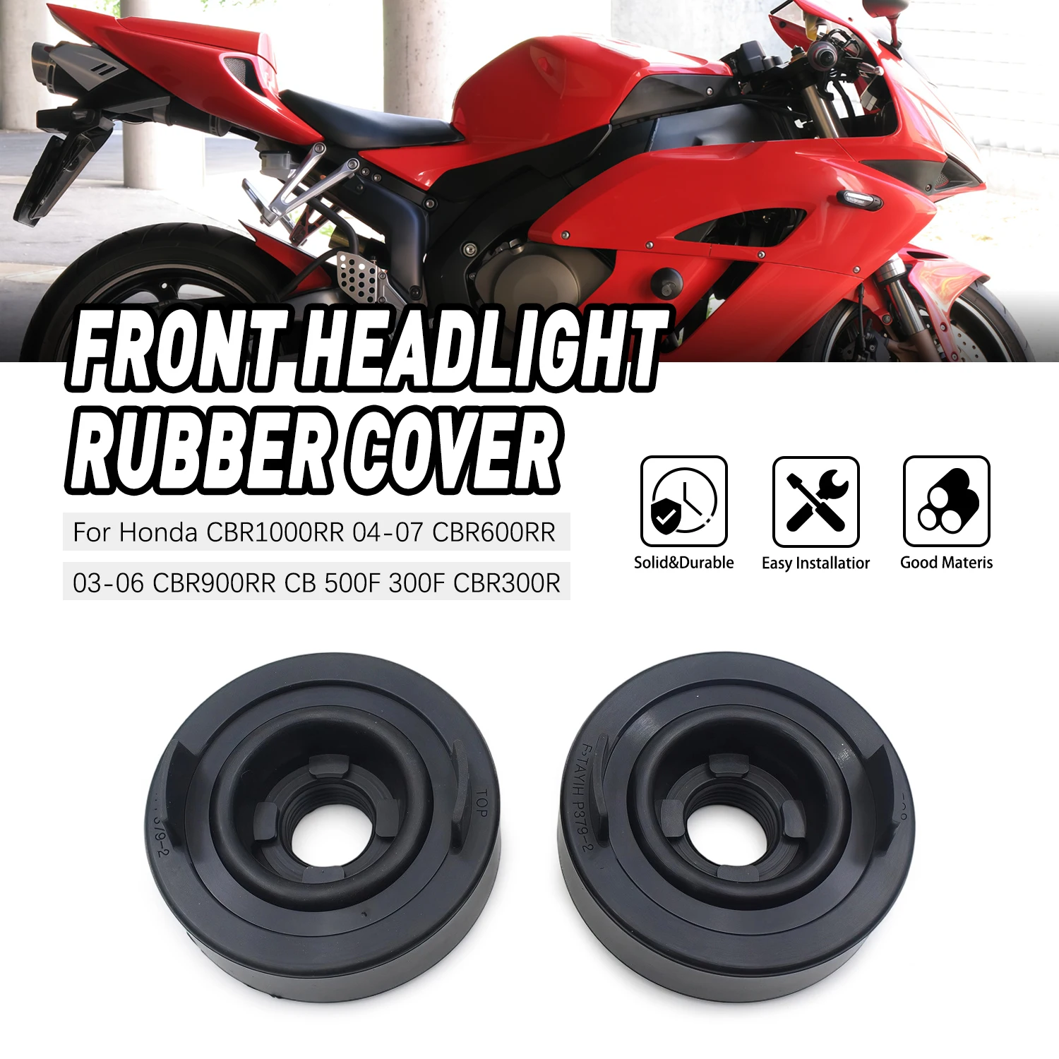 Headlight Dust Cover Cap Headlight Rubber Dust Cove For Honda NSS300 NSS250 RVT1000R ST1300 VFR800 VTR1000F Motorcycle
Headlight Dust Cover Cap Headlight Rubber Dust Cove For Honda NSS300 NSS250 RVT1000R ST1300 VFR800 VTR1000F Motorcycle