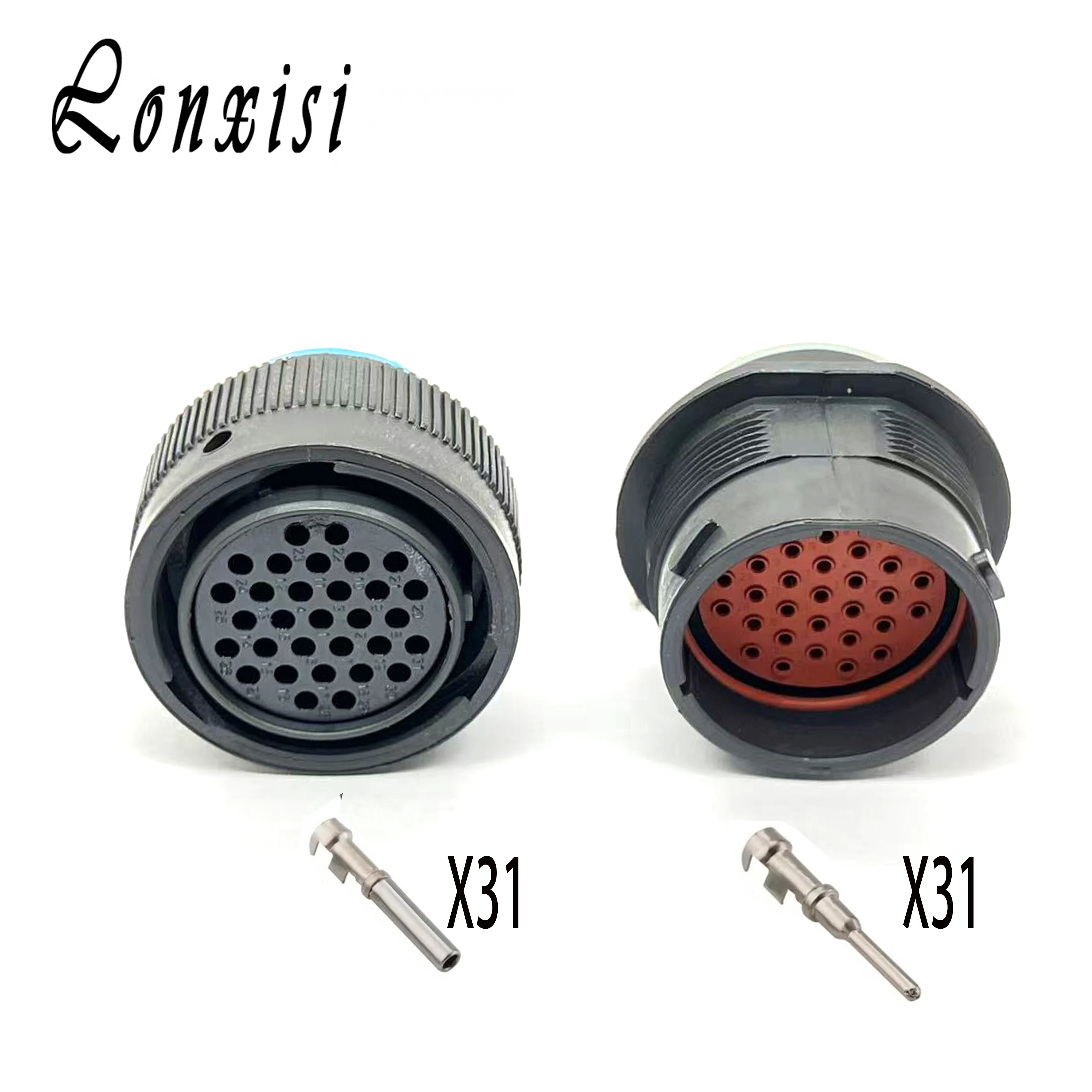 1/5 Sets 31 Pin HDP24-24-31SE HDP26-24-31PE Deutsch HDP Series Male Female Connector HDP26-24-31SE HDP24-24-31PE With Terminals
1/5 Sets 31 Pin HDP24-24-31SE HDP26-24-31PE Deutsch HDP Series Male Female Connector HDP26-24-31SE HDP24-24-31PE With Terminals