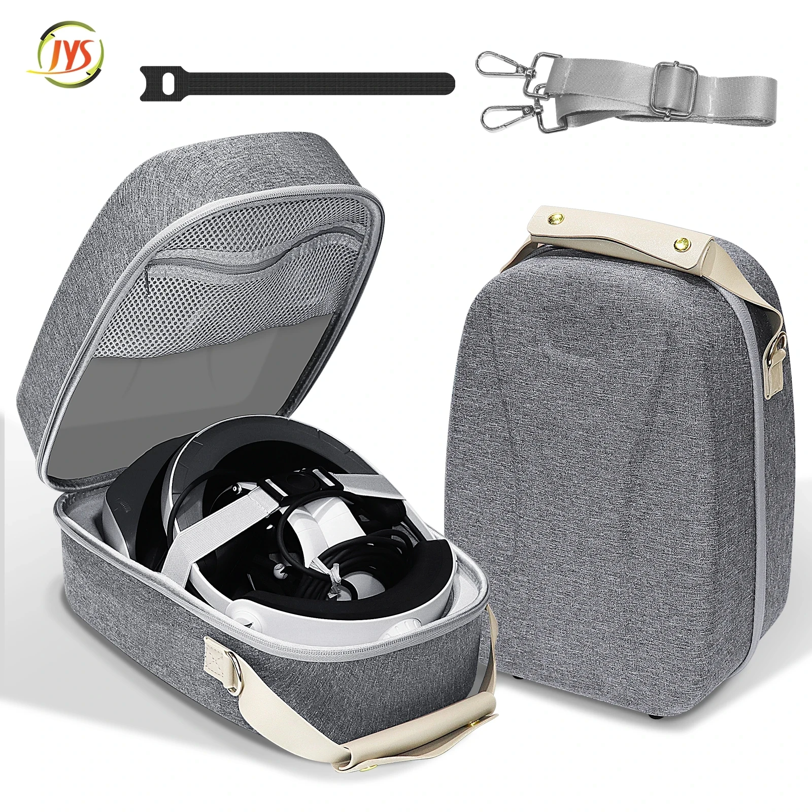 PS VR2 multi-function portable portable storage bag can store VR glasses+handle shockproof compression storage bag JYS-P5168
PS VR2 multi-function portable portable storage bag can store VR glasses+handle shockproof compression storage bag JYS-P5168