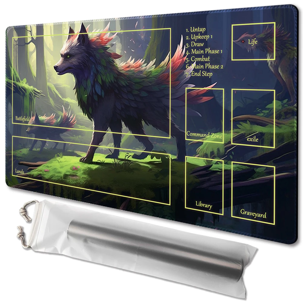 Timberwolves-Board Game TCG Playmat Table Mat Game Size 60X35 CM Mousepad Compatible for MTG CCG
Timberwolves-Board Game TCG Playmat Table Mat Game Size 60X35 CM Mousepad Compatible for MTG CCG