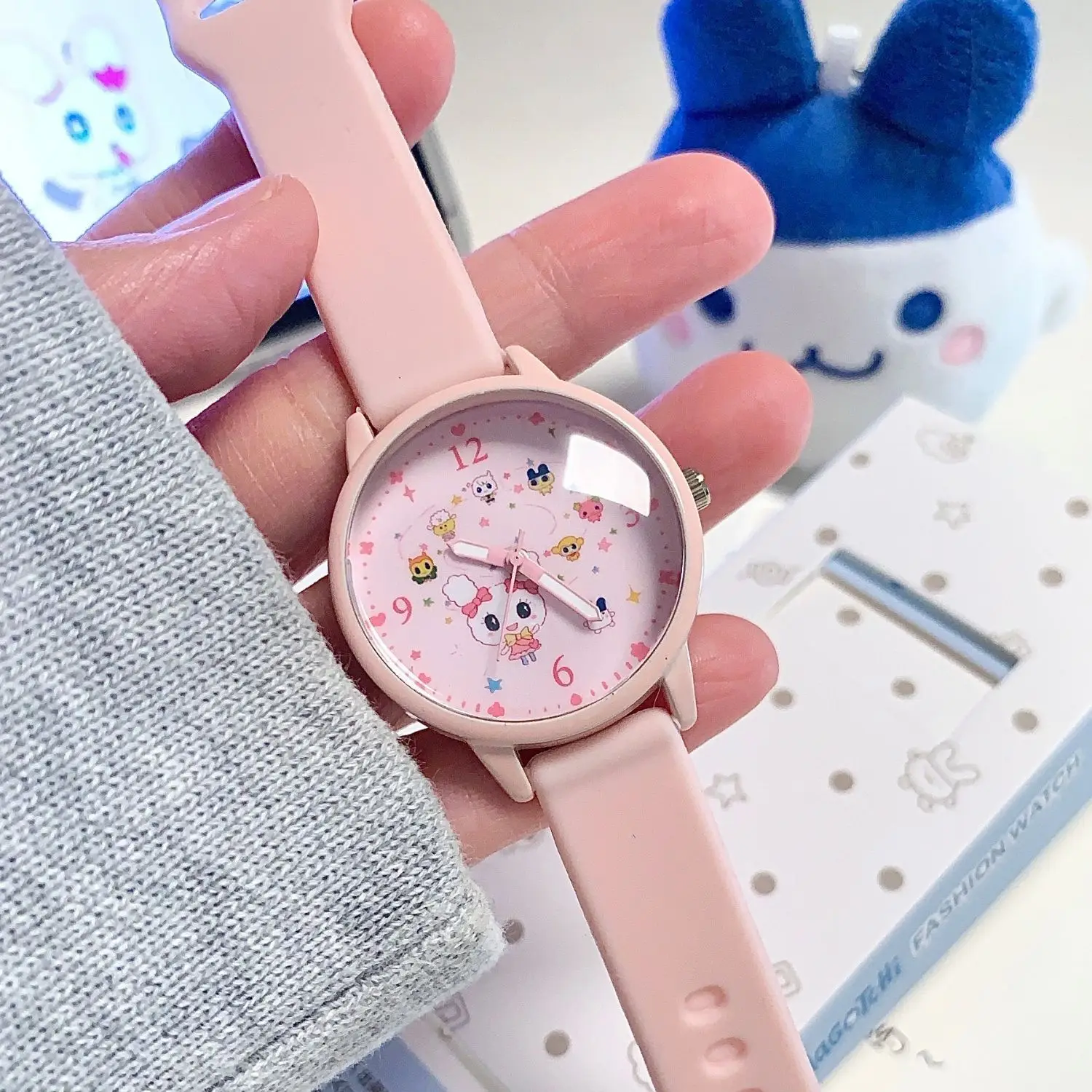 Tamagotchi pink silicone watch, luminous, large dial for students, pointer-style wristwatch, cute clock, fun gift for friends
Tamagotchi pink silicone watch, luminous, large dial for students, pointer-style wristwatch, cute clock, fun gift for friends