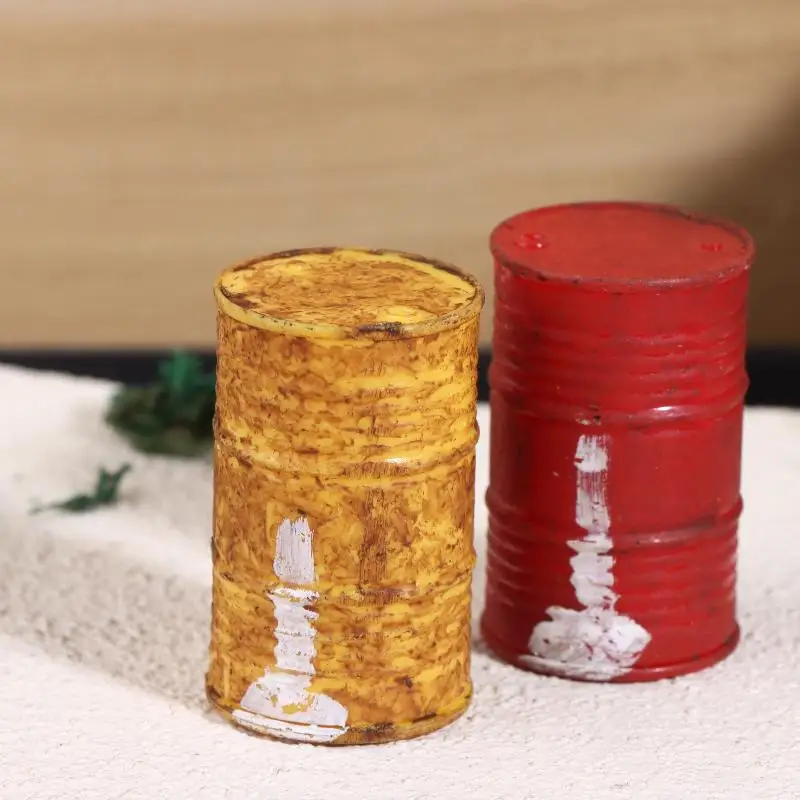 5PCS Miniature Vintage Oil Bucket Model Weathered Plastic Fuel Drum For Diorama Sand Table DIY Scene Layout Decoration
5PCS Miniature Vintage Oil Bucket Model Weathered Plastic Fuel Drum For Diorama Sand Table DIY Scene Layout Decoration