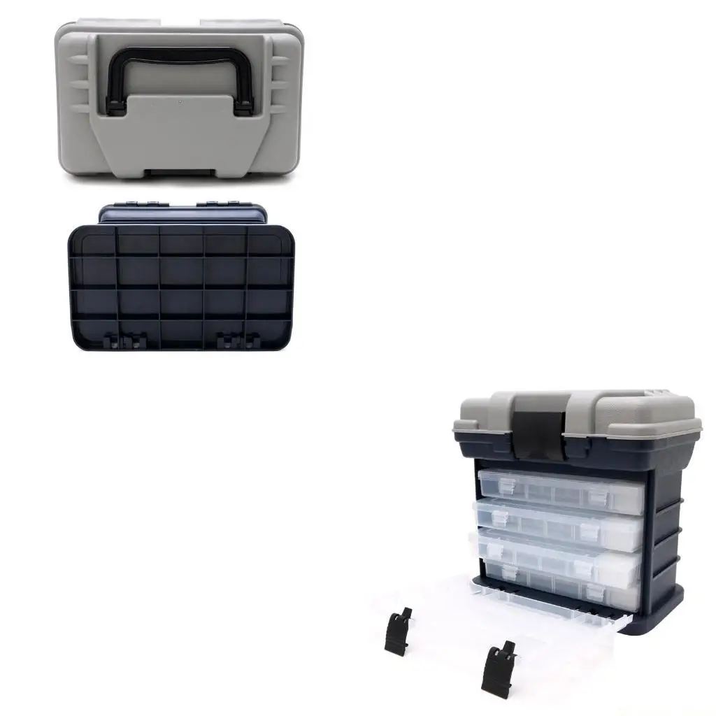 31BE 5 Layer Fishing Tackle Box Plastic Handle Fishing Box Carp Fishing Tools
31BE 5 Layer Fishing Tackle Box Plastic Handle Fishing Box Carp Fishing Tools