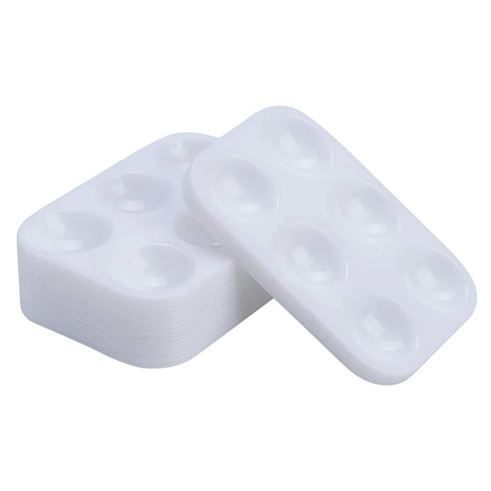 30 Pcs Watercolor Palette Empty White Plastic Mini Mixing Tray for Painting Gouache Art Supplies Student Use Portable
30 Pcs Watercolor Palette Empty White Plastic Mini Mixing Tray for Painting Gouache Art Supplies Student Use Portable