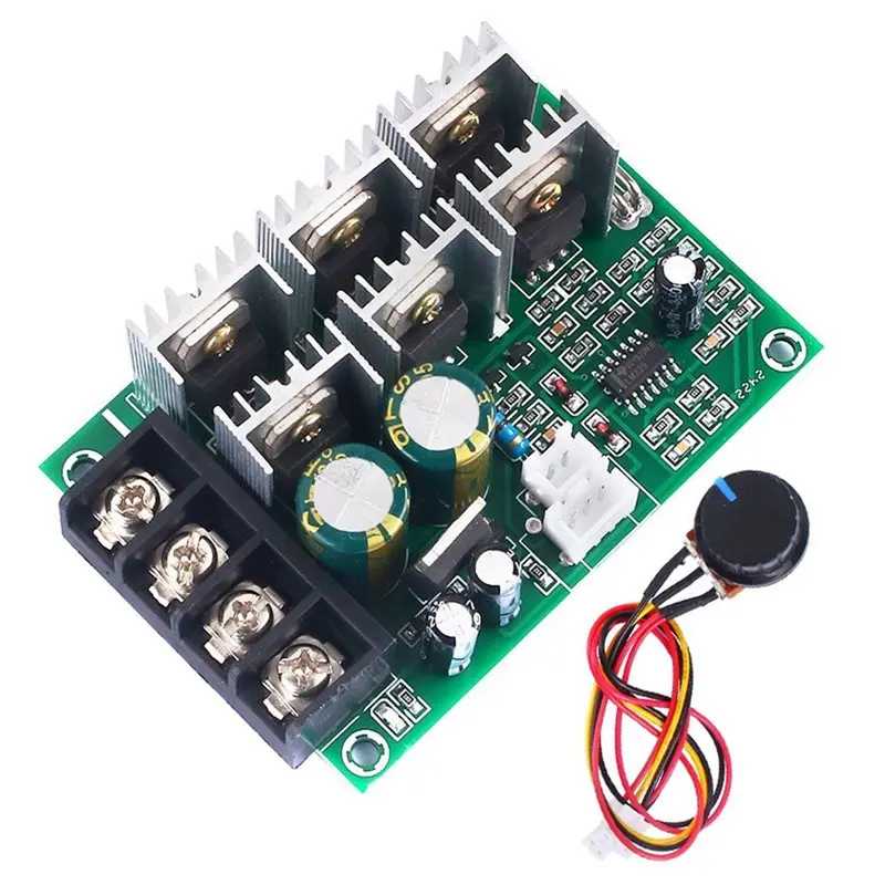 B03B-High Power 40A DC10-50V PWM Motor Governor Adjustable Speed Controller 9V 12V 24V 36V 48V Motor Pump Controller
B03B-High Power 40A DC10-50V PWM Motor Governor Adjustable Speed Controller 9V 12V 24V 36V 48V Motor Pump Controller