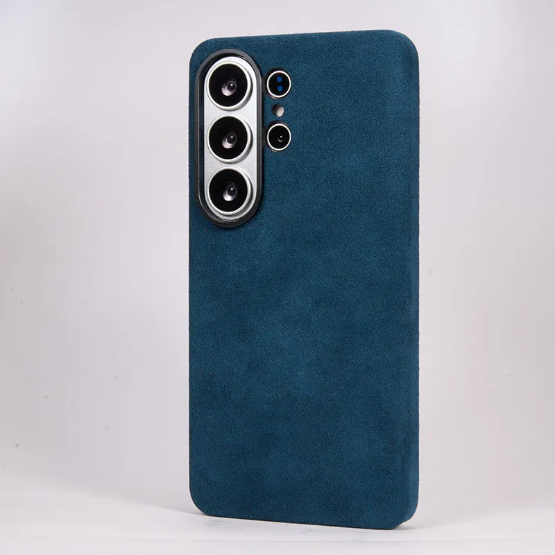 Genuine Italy Alcantara Suede Magnetic Case for Samsung Galaxy S26Ultra S26+ S26plus Premium Leather Business Cover with Magsafe
Genuine Italy Alcantara Suede Magnetic Case for Samsung Galaxy S26Ultra S26+ S26plus Premium Leather Business Cover with Magsafe