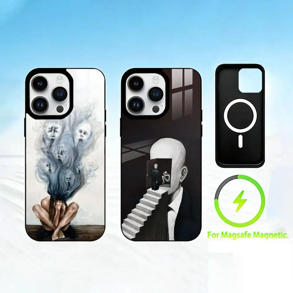 M-Metaphoric Dark Art Phone Case For iPhone 17 16 15 14 13 12 Pro Max Plus for Mirror Wireless Magnetic Cover
M-Metaphoric Dark Art Phone Case For iPhone 17 16 15 14 13 12 Pro Max Plus for Mirror Wireless Magnetic Cover