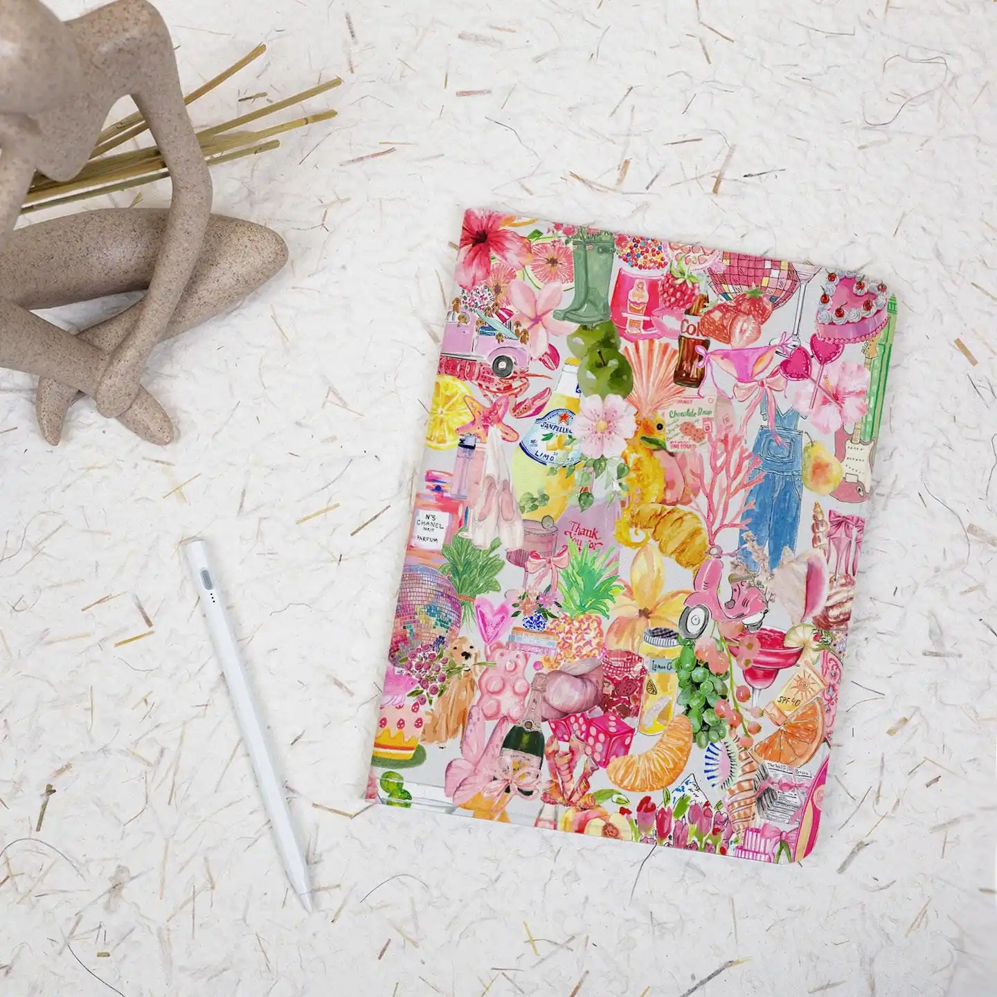 Pretty Scrapbook Aesthe iPad Case for Apple iPad 9.7" 10.2" 10.5" 11 inch iPad Air 6 5 4 iPad Mini 7/6/5 iPad Pro 2022 2021 2020
Pretty Scrapbook Aesthe iPad Case for Apple iPad 9.7" 10.2" 10.5" 11 inch iPad Air 6 5 4 iPad Mini 7/6/5 iPad Pro 2022 2021 2020