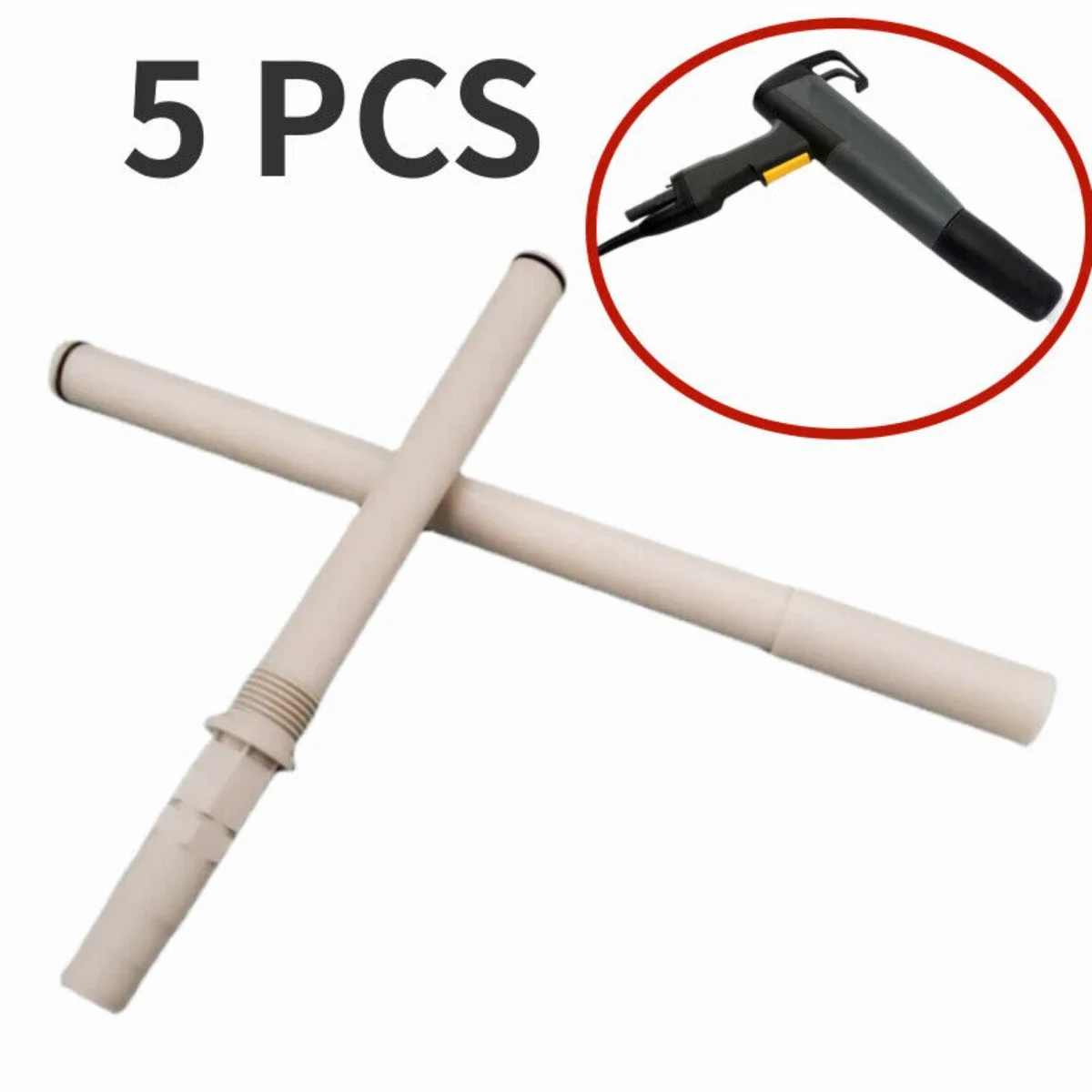 5 Pcs 351618 Powder Tube For Wagner Manual Powder Coating Spray Gun PEM - C4
5 Pcs 351618 Powder Tube For Wagner Manual Powder Coating Spray Gun PEM - C4