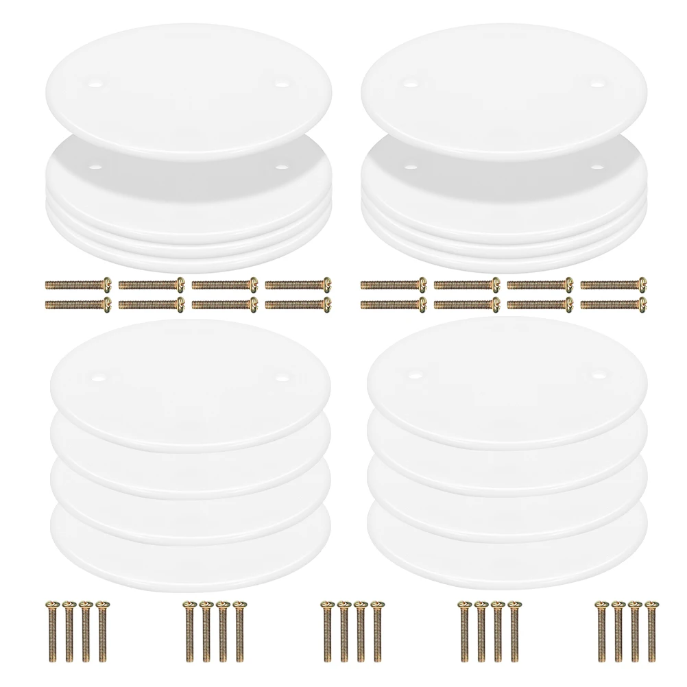 20pcs Ceiling Blank Cover Round Hole Plate Electrical PP Material Durable Covers Circular Wiring Part Concealer Home
20pcs Ceiling Blank Cover Round Hole Plate Electrical PP Material Durable Covers Circular Wiring Part Concealer Home