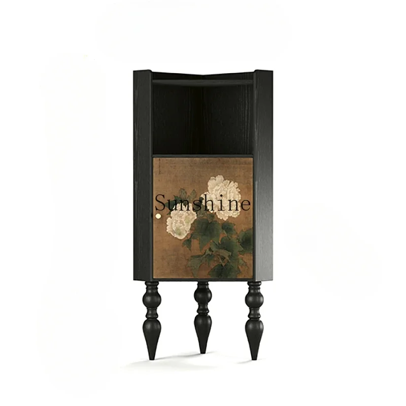 Triangle Cabinet Solid Wood Flowers Chinese Style Shelf French Restaurant Corner Cabinet
Triangle Cabinet Solid Wood Flowers Chinese Style Shelf French Restaurant Corner Cabinet