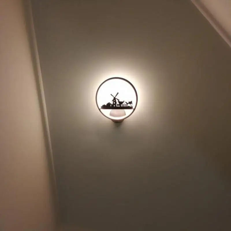 Kids' round LED Acrylic Angel Light Modern Wall Lamp for Child Bedroom Bathroom Creative Lighting Fixture
Kids' round LED Acrylic Angel Light Modern Wall Lamp for Child Bedroom Bathroom Creative Lighting Fixture