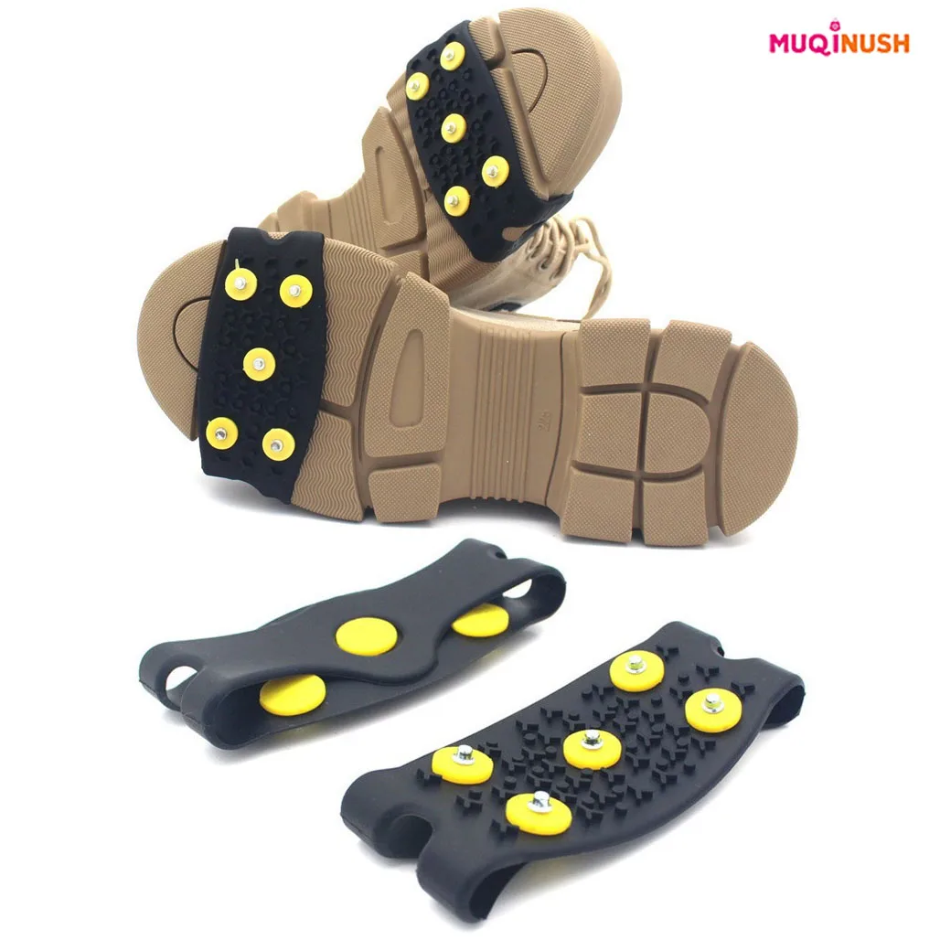 1/2/3Pairs Snow Ice Claw Winter Summer Climbing Anti Slip Spike Grips Crampon Cleats Sport Shoes Cover for Women Men Boots Cover
1/2/3Pairs Snow Ice Claw Winter Summer Climbing Anti Slip Spike Grips Crampon Cleats Sport Shoes Cover for Women Men Boots Cover