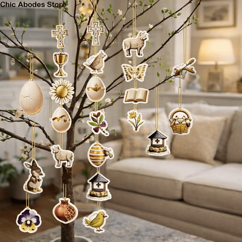 Acrylic Easter Pendant Surprise Decorative Rabbit Advent Calendar Holiday Keepsake Easter Ornament Decoration Easter Celebration
Acrylic Easter Pendant Surprise Decorative Rabbit Advent Calendar Holiday Keepsake Easter Ornament Decoration Easter Celebration