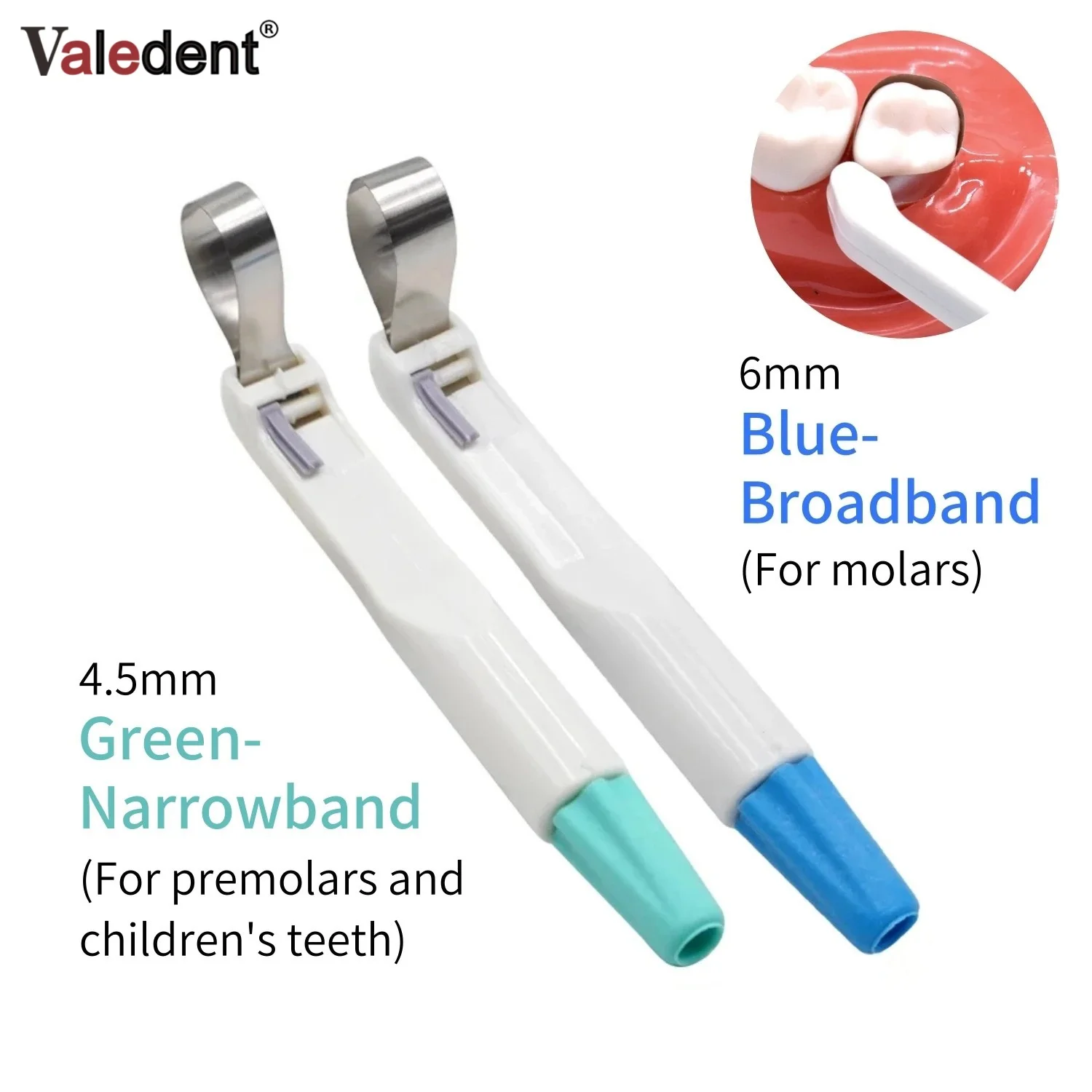 20Pcs Dental Metal Matrix Bands System with Adjustable Retainer Sectional Contoured Matrices for Teeth Restoration 4.5/6.0mm
20Pcs Dental Metal Matrix Bands System with Adjustable Retainer Sectional Contoured Matrices for Teeth Restoration 4.5/6.0mm