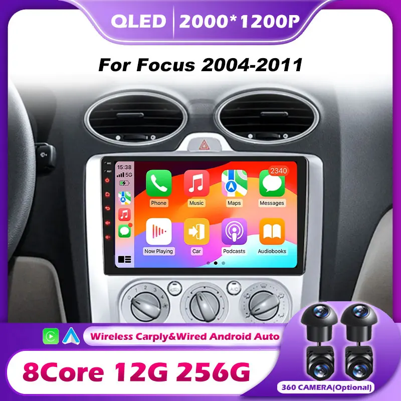 Android 16 Car Radio For Ford Focus 2 3 Mk2 Mk3 2004-2011 Multimedia Video Player GPS WIFI 4G Carplay Auto Stereo RDS Head Unit
Android 16 Car Radio For Ford Focus 2 3 Mk2 Mk3 2004-2011 Multimedia Video Player GPS WIFI 4G Carplay Auto Stereo RDS Head Unit